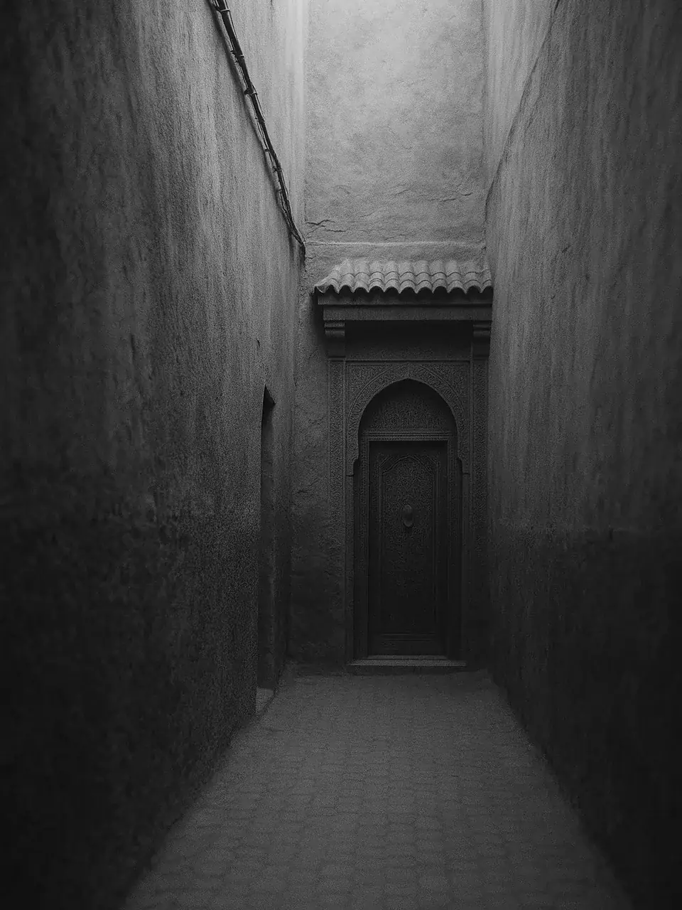 A lane in the Medina of Marrakech